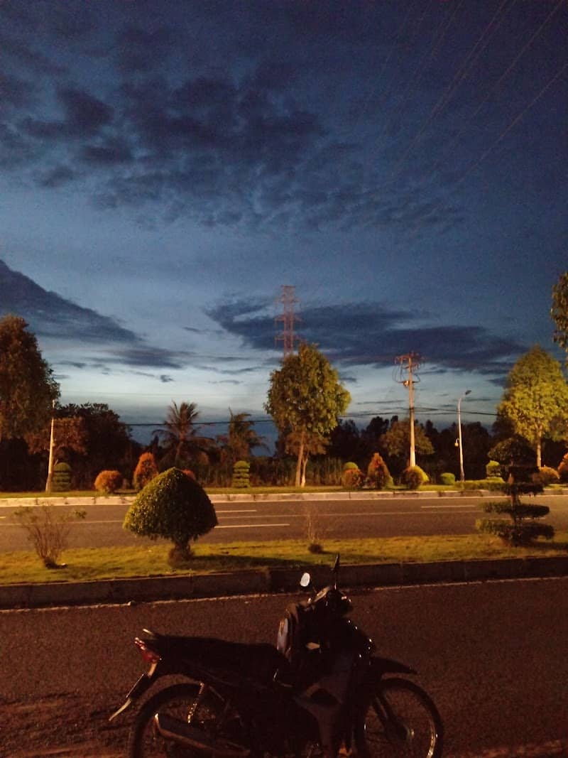 Hoàng hôn tại Núi Sam, An Giang