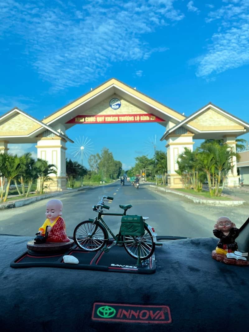 Review Cổng chào phường Thới Sơn – Kinh Nghiệm Du Lịch An Giang