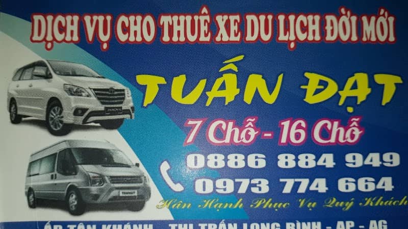 Dịch vụ du lịch Tuấn Đạt tại Long Bình, An Phú, An Giang