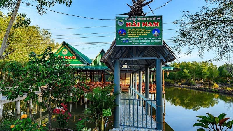 Cảnh đẹp Homestay Hải Nam Đất Mũi