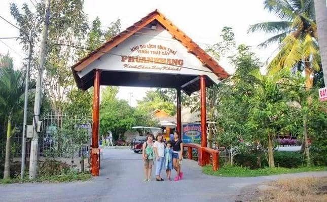 Toàn cảnh Khu du lịch Phú An Khang Bến Tre