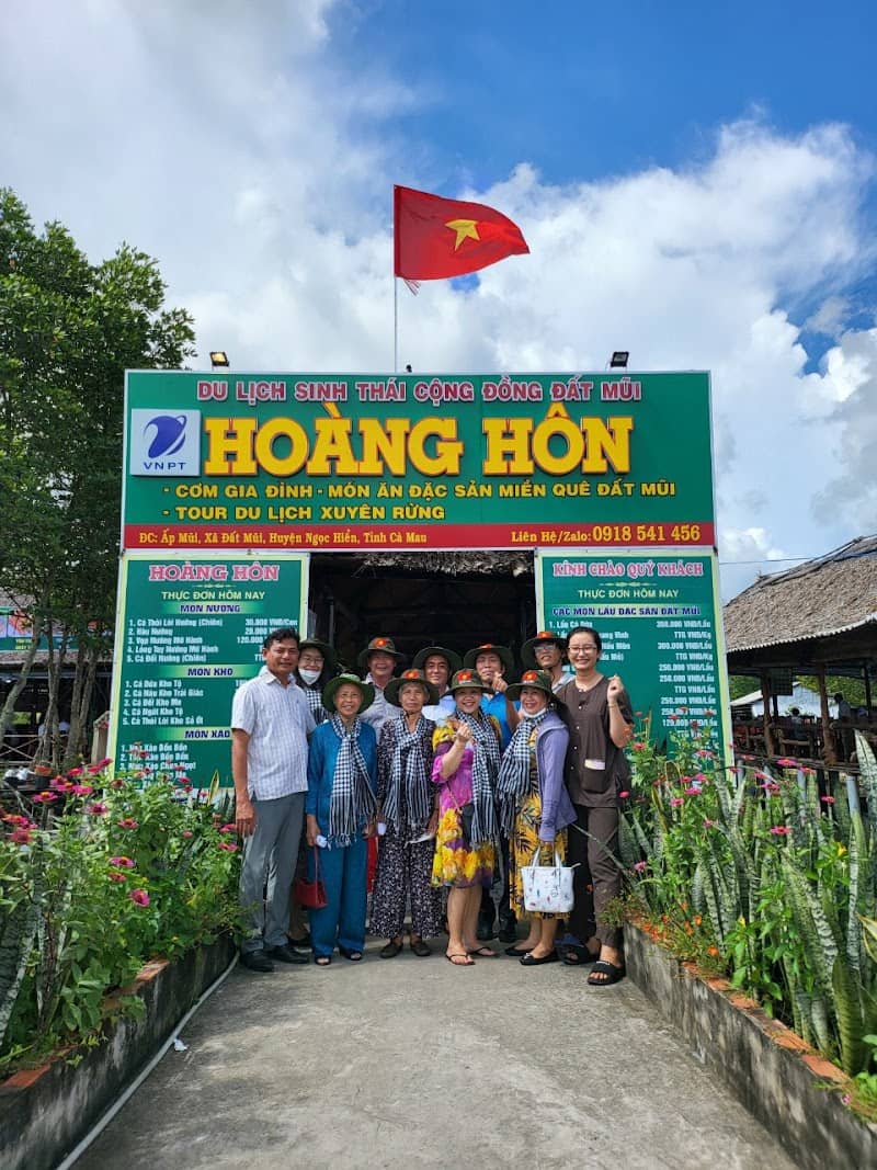 Du Lịch Sinh Thái Cộng Đồng Đất Mũi Hoàng Hôn