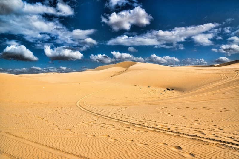 Khung cảnh Bàu Trắng nhìn từ một góc khác