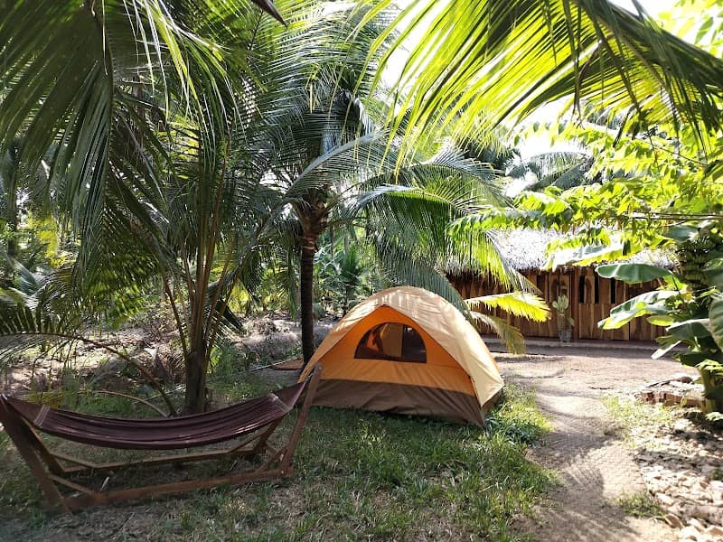 Ecoco Homestay Bến Tre khu vực cắm trại