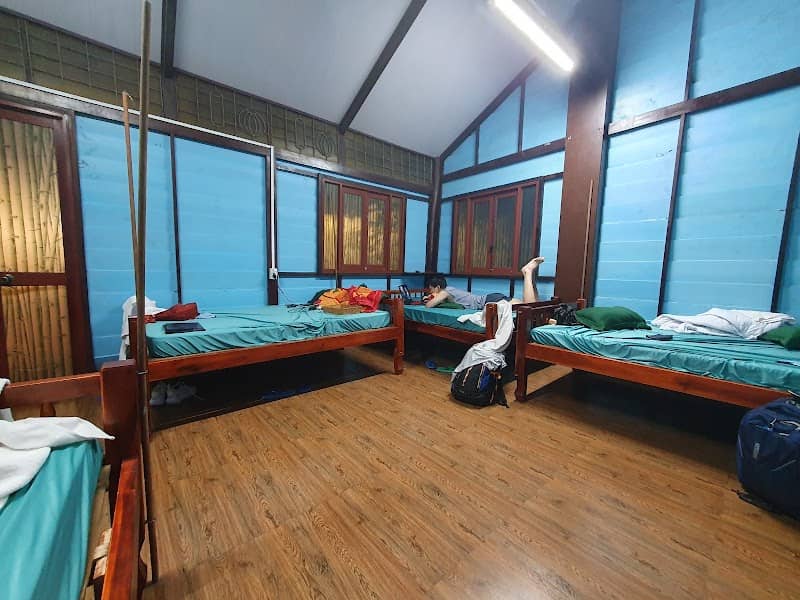 Hồ bơi tại Green Homestay Bến Tre