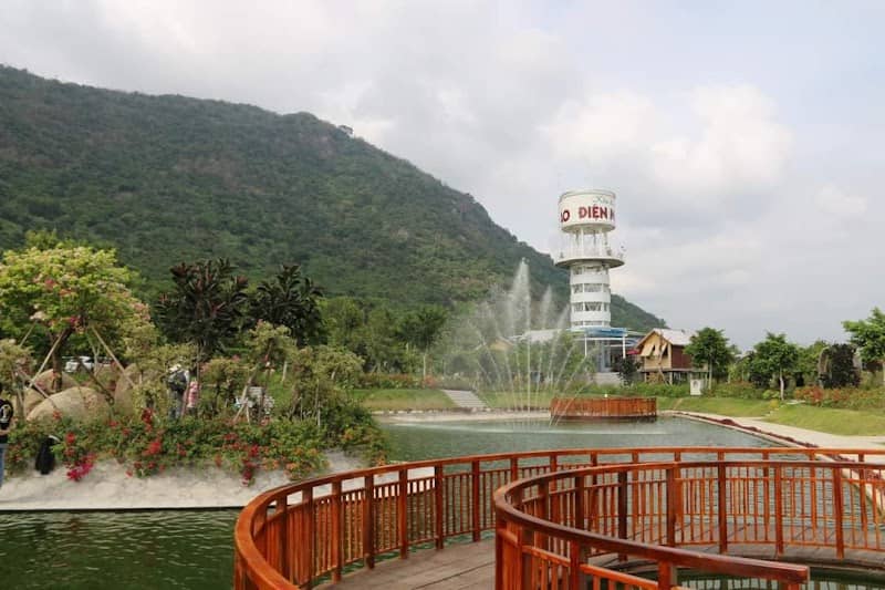 KDL Điện Mặt Trời An Hảo - Tòa tháp quan sát