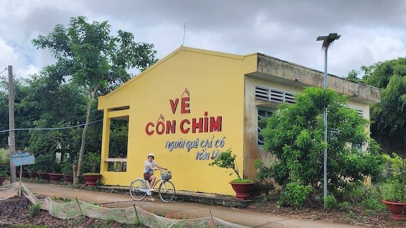 Vườn cây ăn trái và cảnh sông nước Cồn Chim