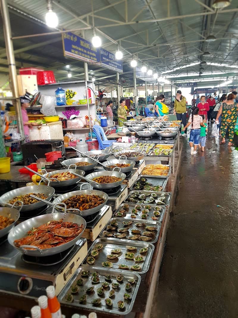 Hải sản tươi sống tại Đồng Hòa