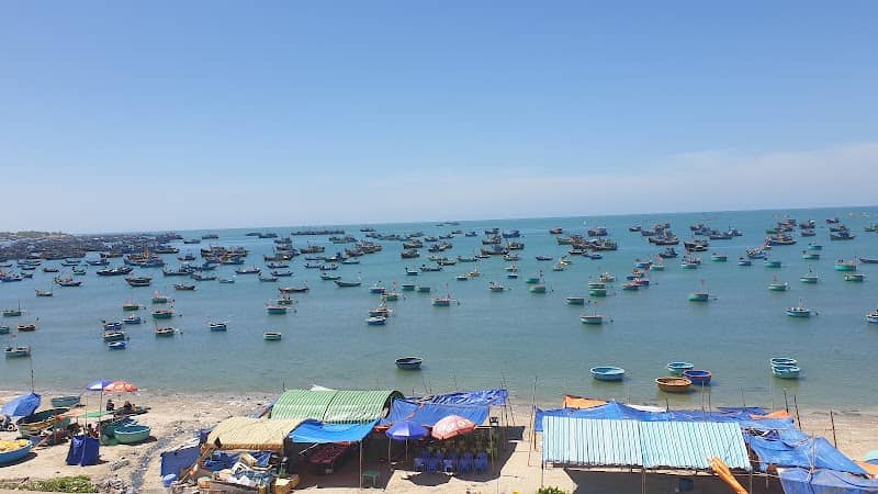 Khung cảnh Làng chài Mũi Né
