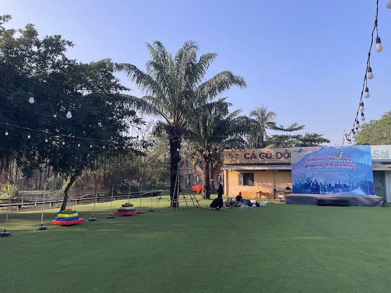 Làng du lịch Cá Gô Đồng - Vườn cây xanh