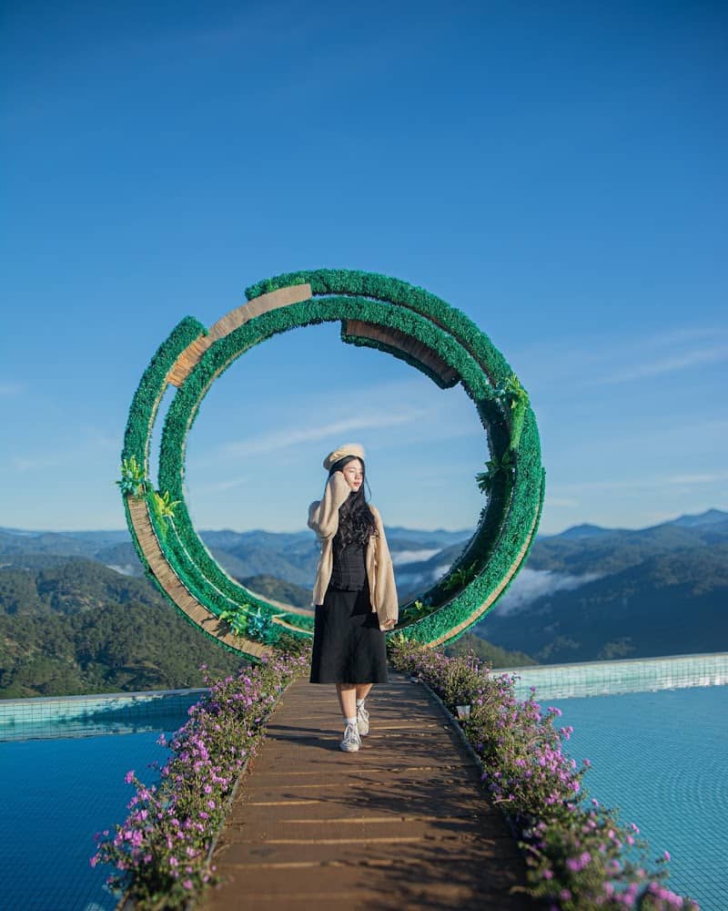 Săn mây Panorama Cầu Đất