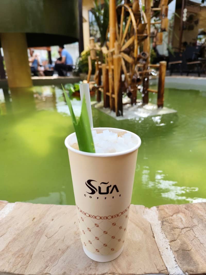 Góc sống ảo tại Sữa Coffee