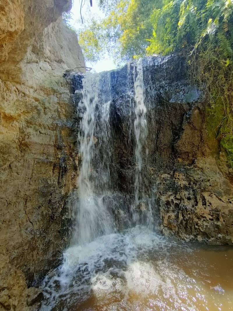 Vách đá kỳ vĩ tại Suối Tiên