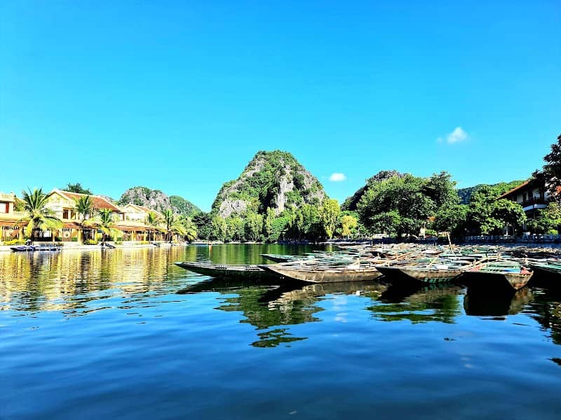 Thuyền nan tại Tam Cốc