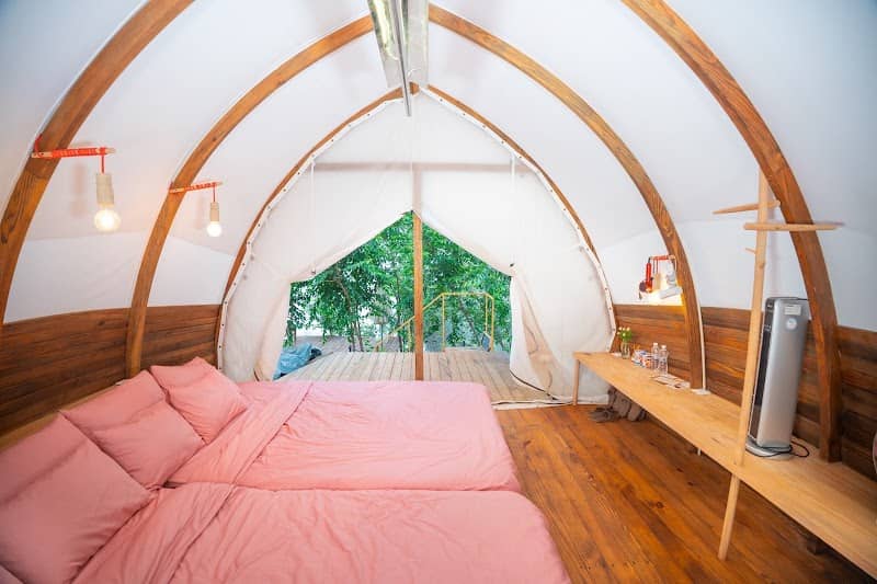 Trạm Mây Glamping bình minh