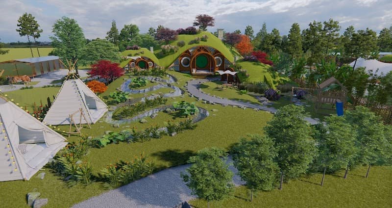 Khu vực ăn uống tại TreeFarm