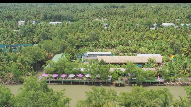 Về Nhà Homestay Bến Tre - Cổng vào