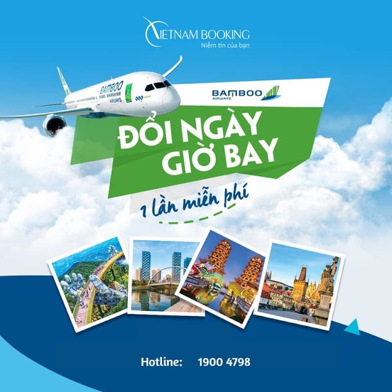 Ưu đãi vé máy bay Vietnam Booking