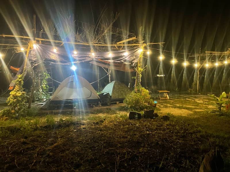 An Bình Camping - Bãi hồ trong xanh
