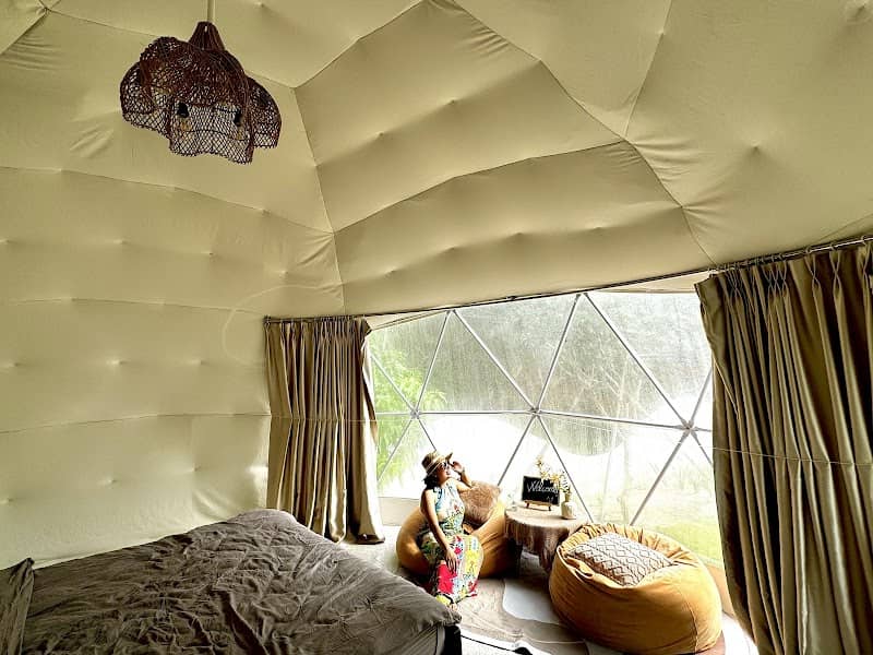 Lều dome tại The Oasis Glamping