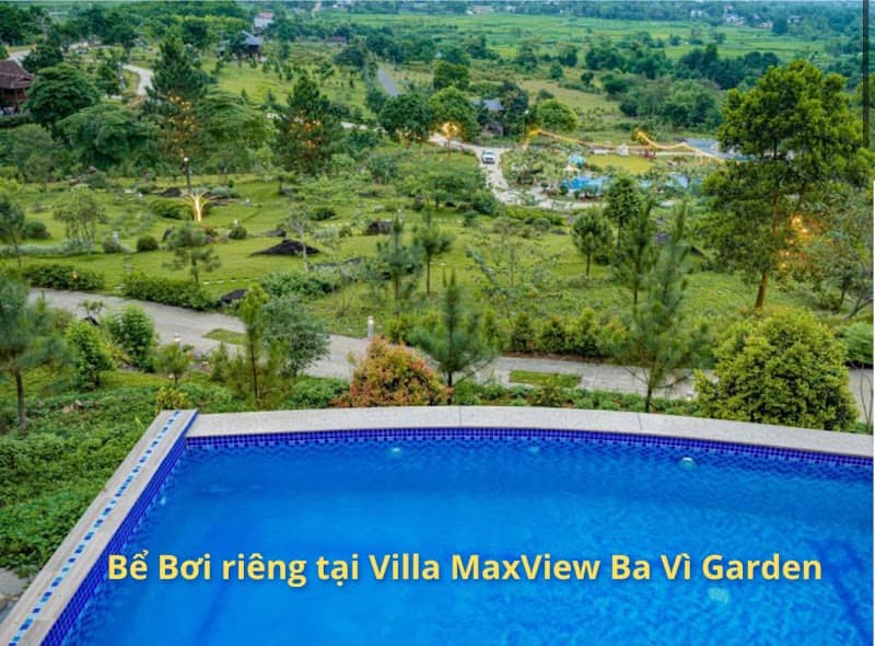 Hoạt động vui chơi tại Ba Vì Garden