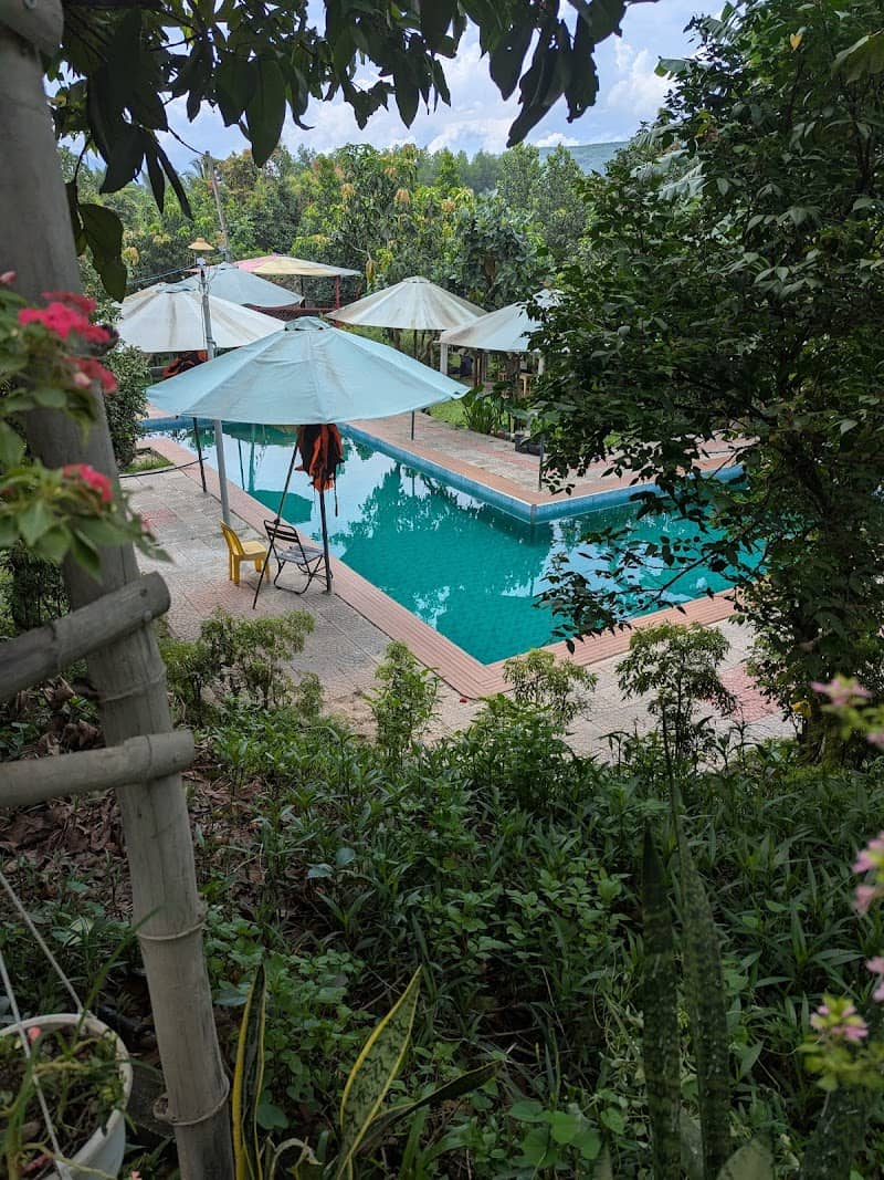 Cảnh đẹp hồ nước tại Gò Dậy Glamping