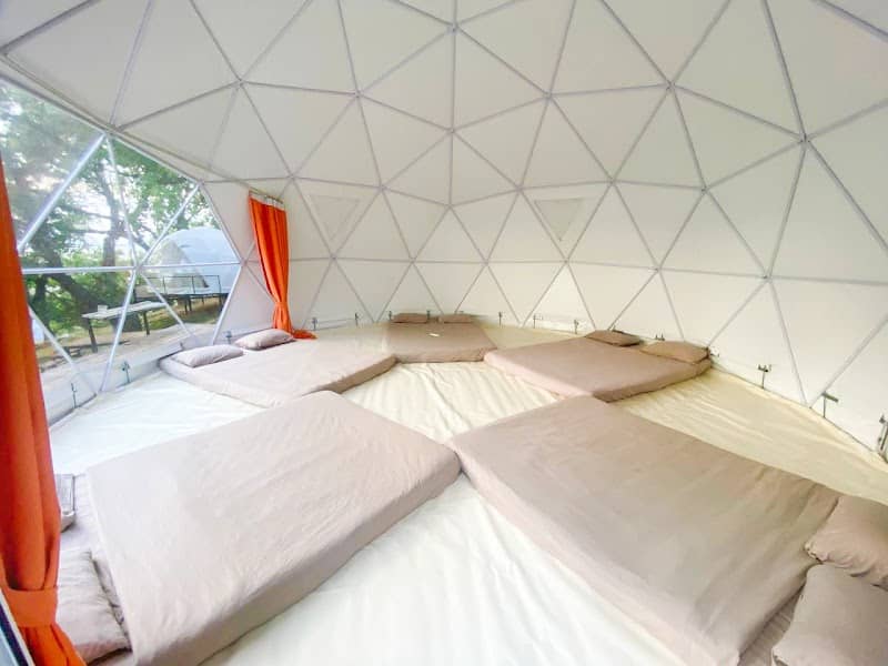 Con đường vào Tropical Eglamping