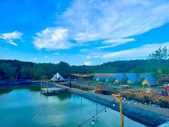 Món ăn BBQ tại Camping Cần Giờ