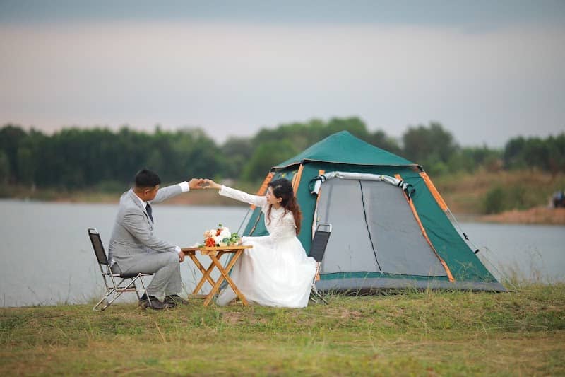 Cắm Trại Nga Ngô - Hoàng hôn lãng mạn