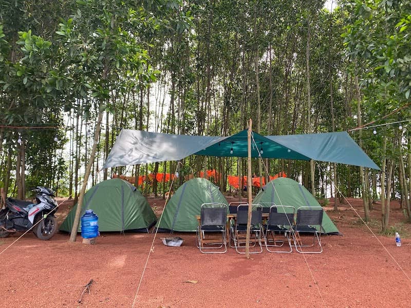 Hoạt động chèo SUP tại Tins Tins Camping