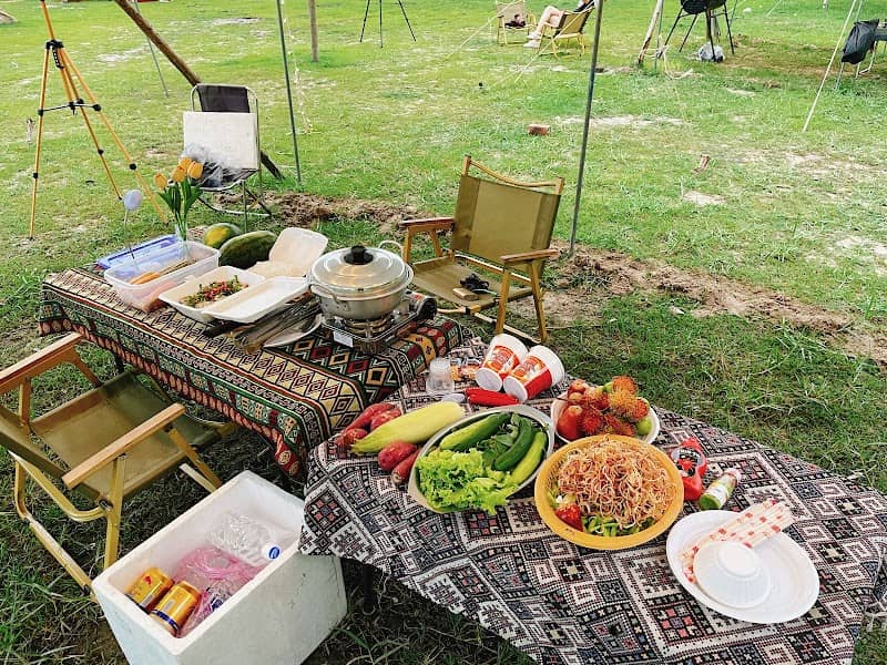 Hoạt động cắm trại tại Tâm Camping