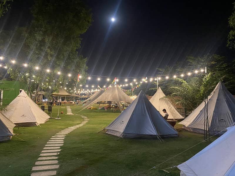 Nightlife at RIO GLAMPING