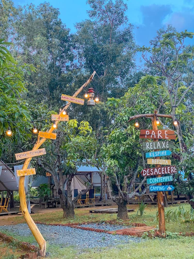 Khu lửa trại đêm Khoai Camping