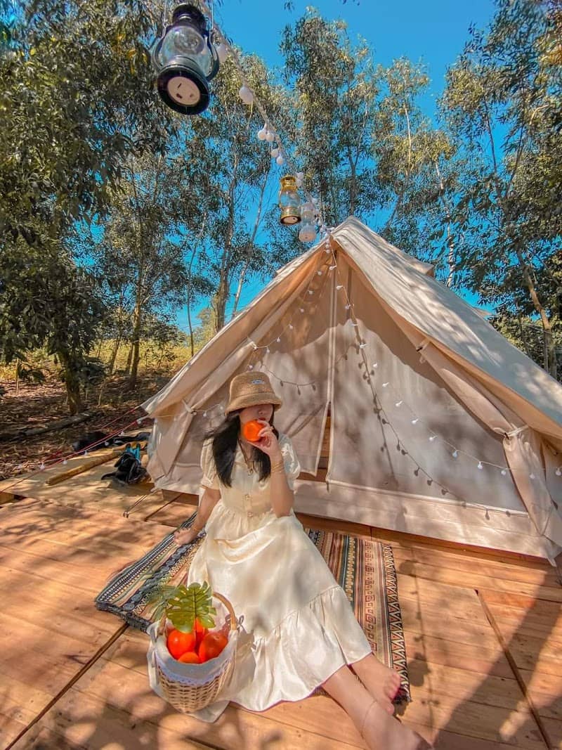 Khu lều cắm trại tại Camping Cần Giờ