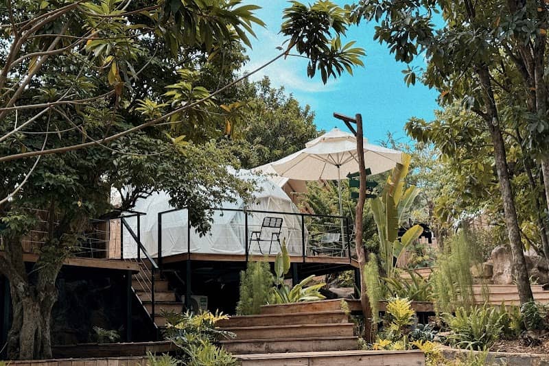 Chèo Kayak tại Aqua Glamping