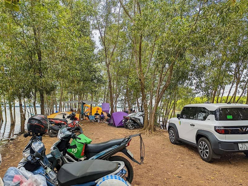 Hoạt động chèo SUP tại Camping đảo xanh