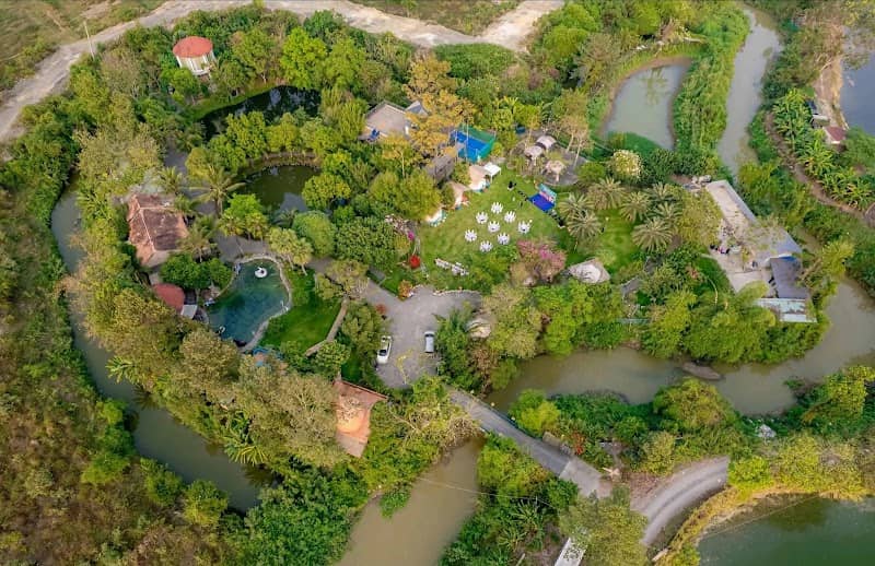 Hoạt động BBQ tại K-Glamping