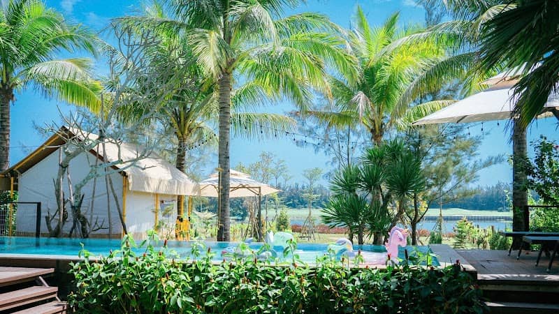 Góc thư giãn tại NHÀ GỖ VILLA