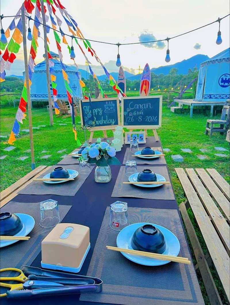 Ẩm thực Hani Glamping Đà Nẵng